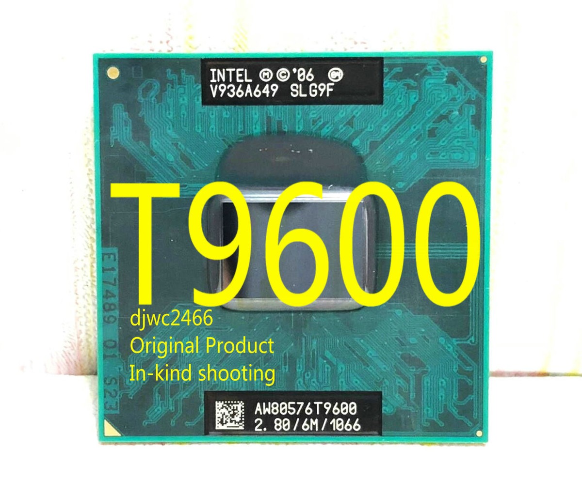 Processore Intel Core 2 Duo T9600 - 2.80 GHz, 6 MB Cache, 1066 MHz FSB, Usato Funzionante - Foto 7