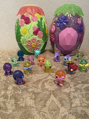 Hatchimals CollEGGtibles Crystal Canyon & Secret Scene Play sets & animals