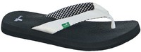 Sanuk Yoga Mat Sandal - White - Sanuk Yoga Mat Sandal - White -
