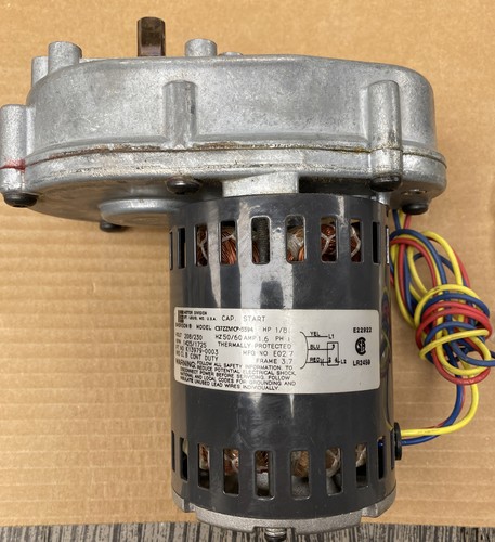 IMI Ice Shaver gear motor Von Weise V01091ANAA, 230V, 60Hz, 12 RPM, "NOS" - Picture 6 of 8