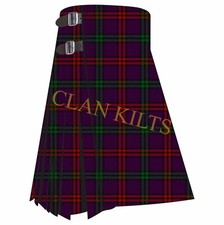 Scottish Handmade Traditional Montgomery 8-yard Tartan Kilt For Men Custom Kilt