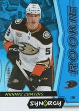 2018-19 Upper Deck Synergy MAXIME COMTOIS Rookie Blue Parallel #75 290/799