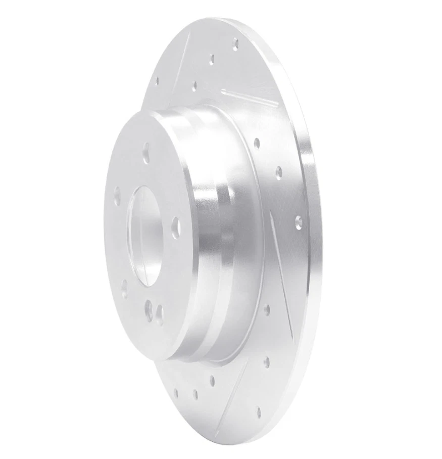 DFC Rear Brake Rotor Set of 2 with Pads for 2006-2007 Mercedes C350 & C280 - Image 3 of 4