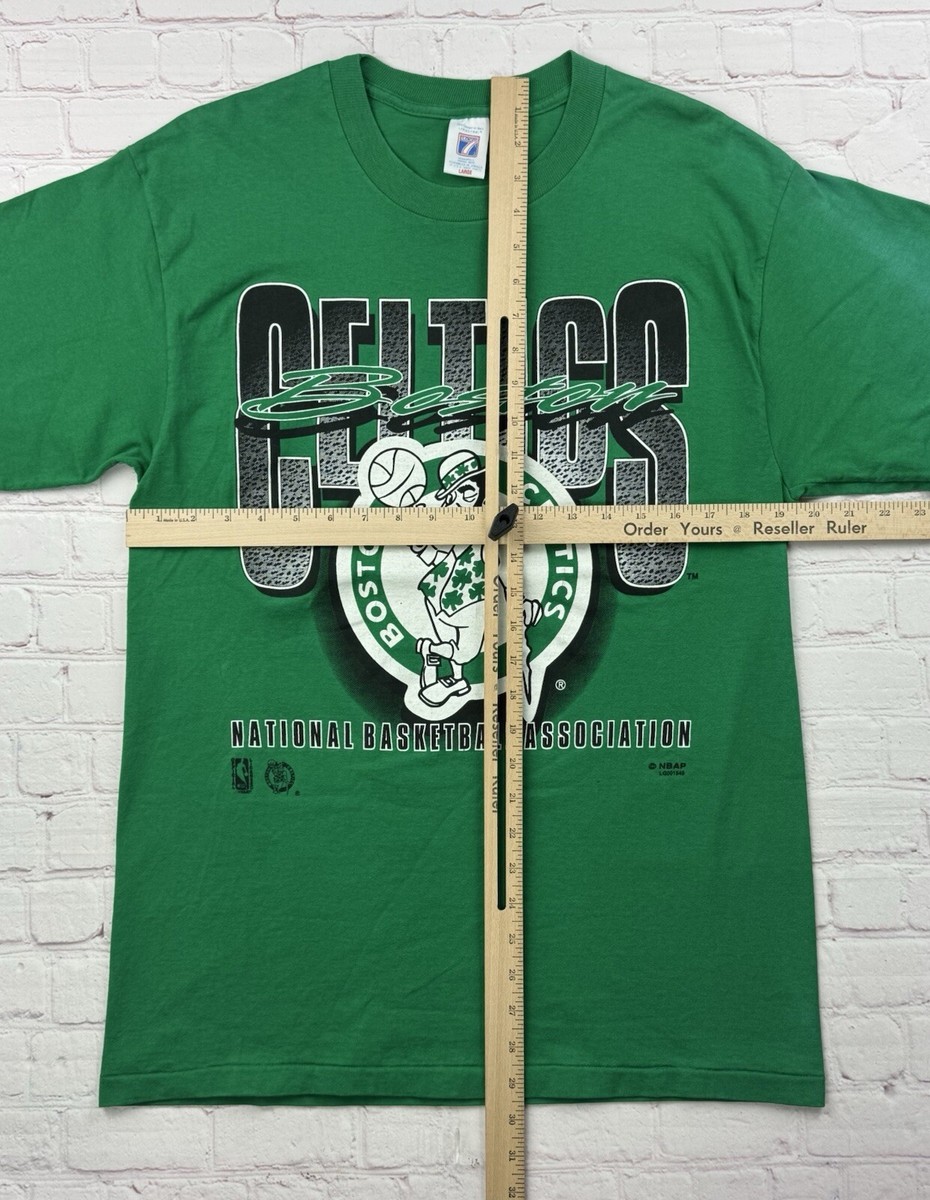 Vintage 1990s Boston Celtics Single Stitch T Shirt NBA Basketball