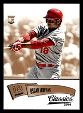 2014 Panini Classics #187 Oscar Taveras Rookie Card St. Louis Cardinals