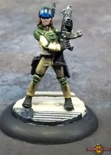 Reaper Chonoscope Tess McFadden, Female Mercenary(modern, sci-fi)  50330 - metal