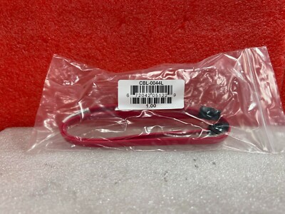 Lot of 3 X Supermicro CBL-0044L Red SATA Cable SATA3 SATA III 6Gbps 57.5cm 2ft