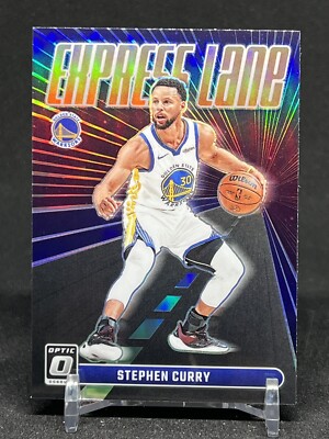 2023-24 Donruss Optic Express Lane Silver Prizm #25 Stephen Curry Warriors