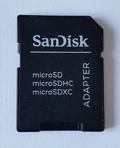 Memory Card Adapter ~ SD to MicroSD / MicroSDHC / MicroSDXC ~ SanDisk - Picture 7 of 7