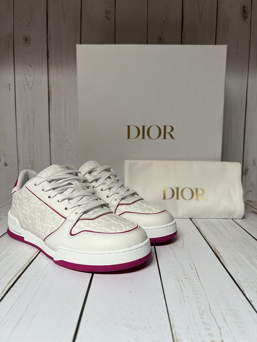 Christian Dior 'Dior One' Oblique Leather Sneaker White Christian Dior 'Dior One' Oblique Leather Sneaker White