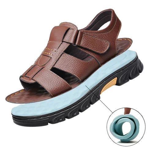 Men's Shoes Summer Sandals Slippers Beach Outdoor Thick-soled Flats Footwear - Bild 4 von 19
