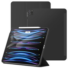 Case for iPad Pro 12.9-Inch 2022/2021 Model, Soft-Touch Cover, Auto Wake/Sleep