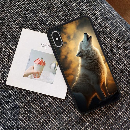 moon sky wolf forest For Google Motorola Moto Apple iPhone Rugged Case - Picture 15 of 25