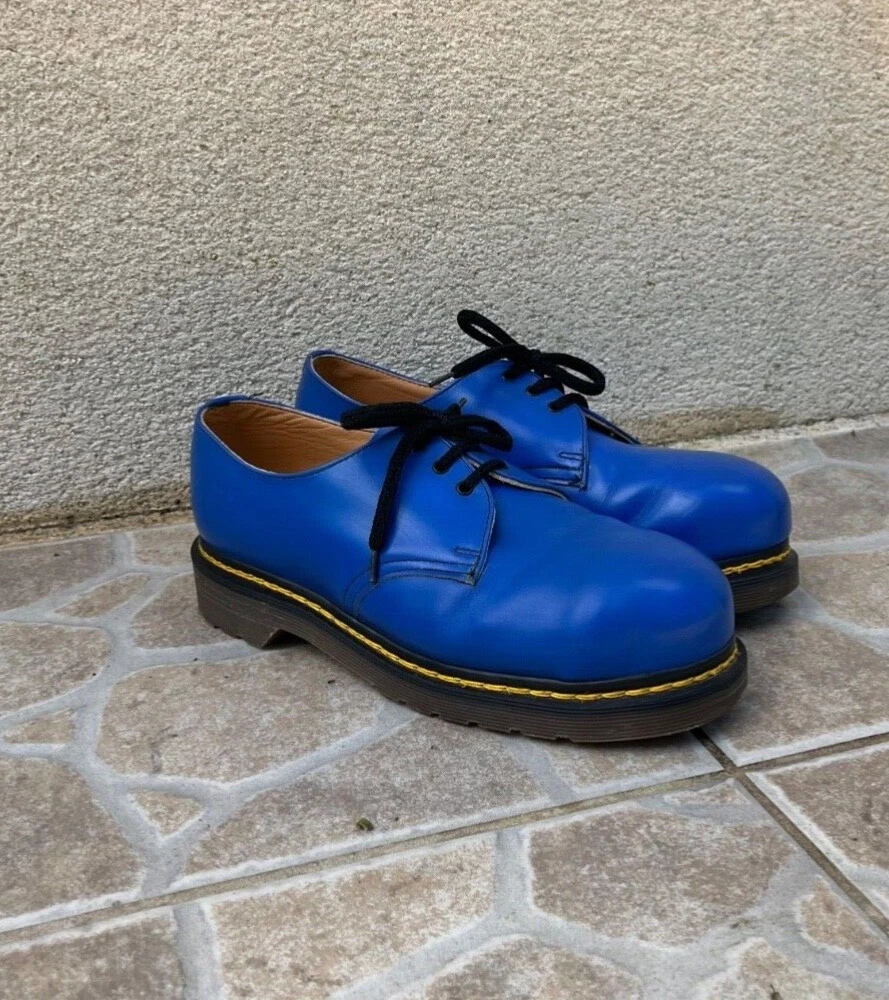 RARE Dr martens vintage 1980 blue 1925 coquee bon tat eBay