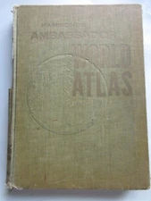Hammonds Ambassador World Atlas 1955