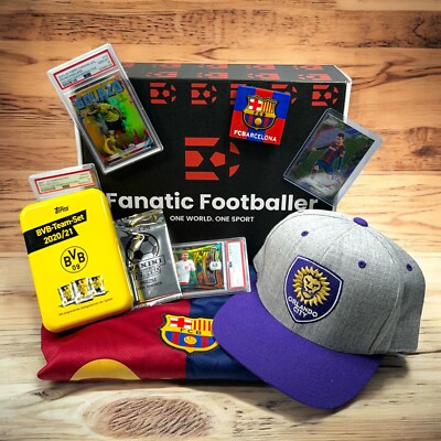 Fanatic Footballer MYSTERY Box - Soccer Cards, Jerseys, Hats, Gear ...