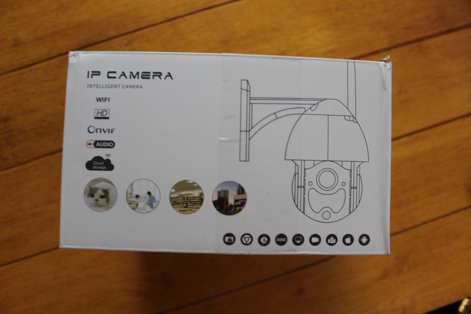 SDETER OUTDOOR MINI SPEED DOME CLOUD WIFI CAMERA