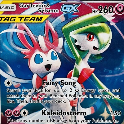 Gardevoir and Sylveon GX Gold | eBay