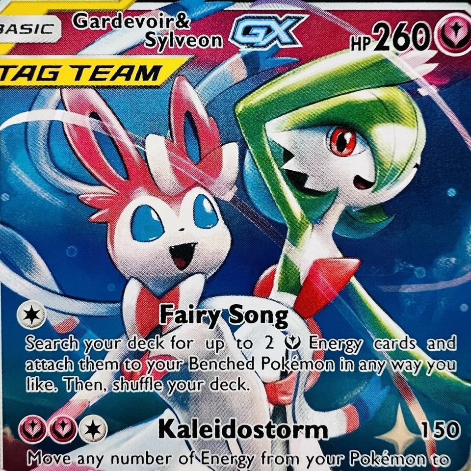ポケモンカードゲーム Gardevoir & Sylveon GX 260HP Gardevoir & Sylveon GX 130/214 Sm-Unbroken Bonds for sale | eBay