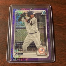 2020 Bowman Purple Mojo Everson Pereira /250