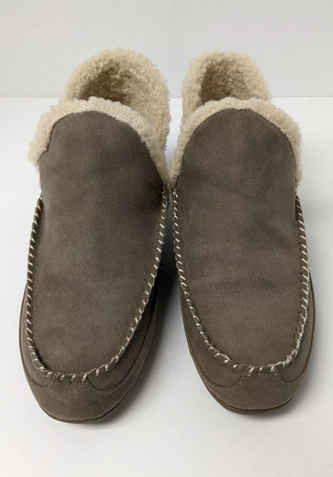Anne Klein Ozark Moccasin Slippers, Grey, Women's 7.5 M - Image 2 of 4