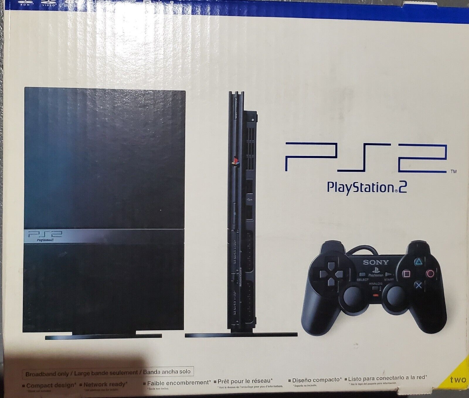 ** SONY PLAYSTATION 2 PS2 SLIM BRAND NEW IN SEALED BOX FACTORY SEALED **