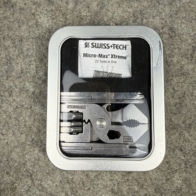  SWISS + TECH ST53130EJ Multi Tool 22 in 1 Micro Max Xtreme
