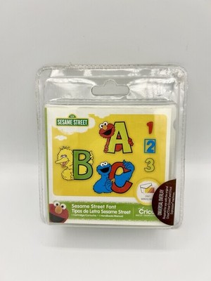 Sesame Street Font Cricut Cartridge - 100 Unique image - New