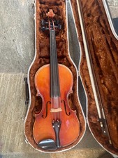 German 15.5" Viola with case and bow.