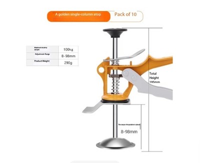 Dust-proof Top Extender Tile Installation Manual Quick-Rise Wall Tile Adjuster