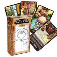 78pcs Out Of Hand Tarot Deck  80pcs Persephone's Garden Oracle Cards Set