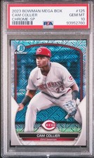 Cam Collier MLB 2023 Bowman PSA 10 Baseball Card, Parallel, Rookie
