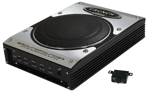 Crunch GP800 20Cm Aktivwoofer Subwoofer Neuware Aktivbass Carhifi Auto-image