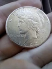 1922 S Lady Liberty Silver Peace Dollar Coin