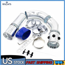 3 Car Universal Cold Air Intake Pipe Kit Combined Alumimum Induction System New