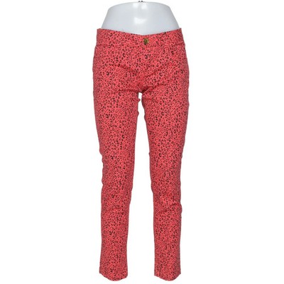 Terranova, Jeans, Größe: M, Rot/Schwarz, Leopard, Damen #B0E