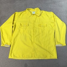 Western Shelter Systems Wildland Firefighter Shirt Jacket Men 3XL Yellow Fireman