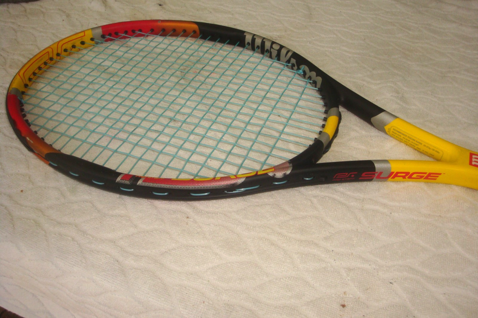 Wilson Pro Staff Surge 5.1 Tennis Raquet 95 sq in 4 3/8" Gri