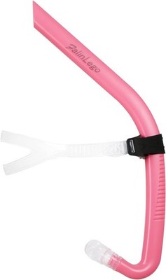Swim Snorkel for Lap Swimming, Training Front Mounted Pink 