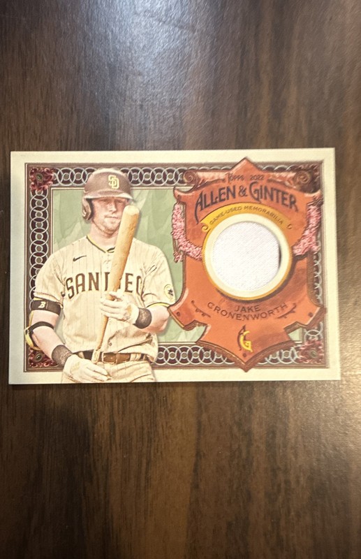 2022 Topps Allen & Ginter - Relics a Jake Cronenworth #AGRA-JC (MEM)