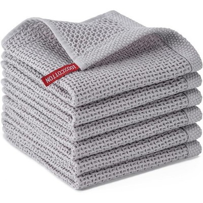 Ultra Absorbent Cotton Kitchen Towels Soft Dish Cloths Durable Cleaning Rags New