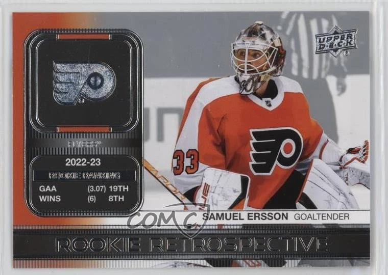 Samuel Ersson trading card