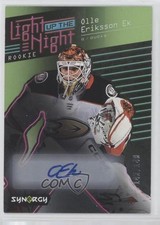 2023 Synergy Light Up The Night Rookies Green 142/149 Olle Eriksson Ek Auto 0ze5