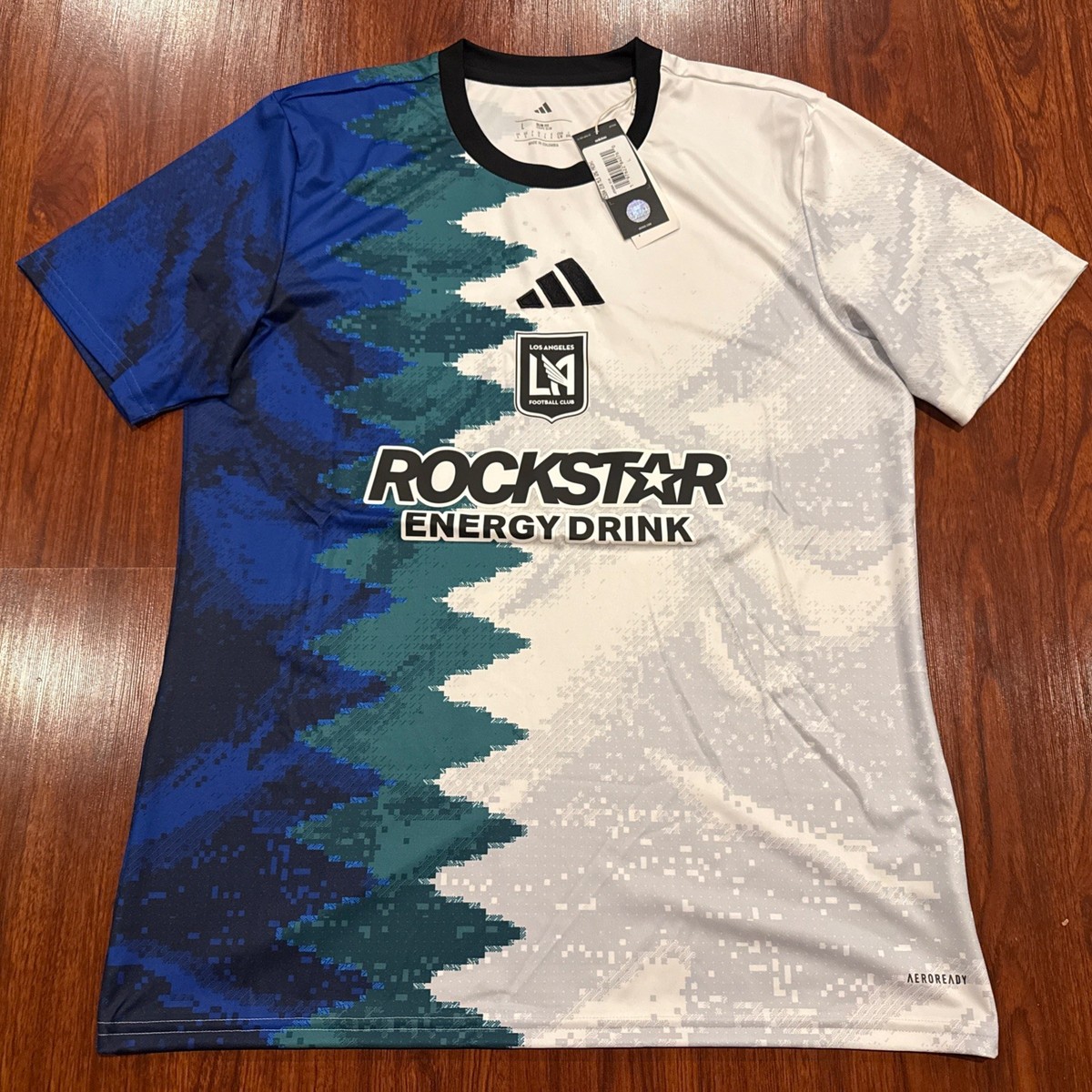 2025 Adidas Men's Los Angeles FC LAFC Soccer Gaming Pre Match