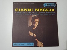 Gianni Meccia, Meccia canta Meccia 1960 - 45 giri  RCA Camden – ECP 55 ( LEGGI )