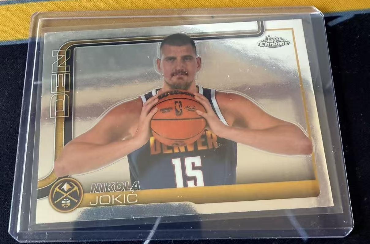 2025-26 Topps Chrome Nikola Jokic #25 Image Variation