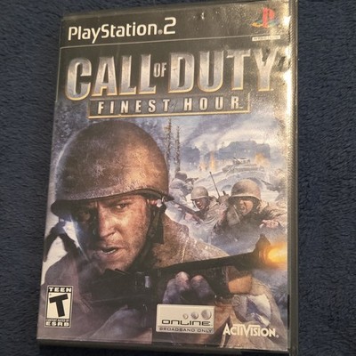 Activision Call of Duty: Finest Hour PS2 2004 NTSC-U/C T Multiplayer