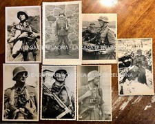 FOTO e CARTOLINE LOTTO MILITARI TEDESCHI Uniformi e Decorazioni - ORIGINALI