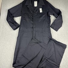 US Navy Coverall Utility Mens 46L Navy Blue Excel Flame Resistant Jumpsuit Work
