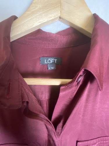 Ann Taylor Loft Wool Suit Sz 0 Jacket Sz 2 Pants Brown Pinstripe